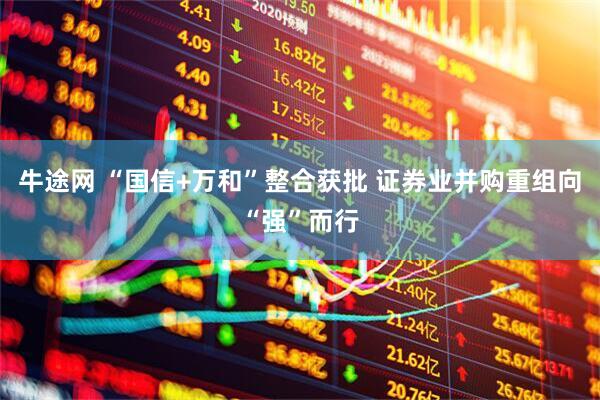 牛途网 “国信+万和”整合获批 证券业并购重组向“强”而行