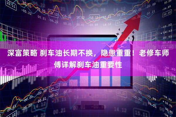 深富策略 刹车油长期不换，隐患重重！老修车师傅详解刹车油重要性